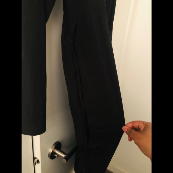 Plus Rhianne Lace Up Detail Midi Dress - Picture 5 of 9